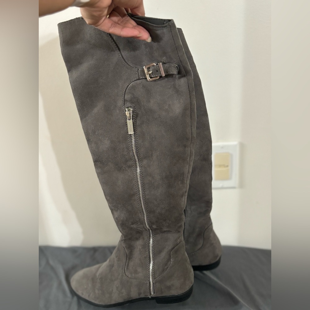 Tall gray boots - Brand: Express, Size 8